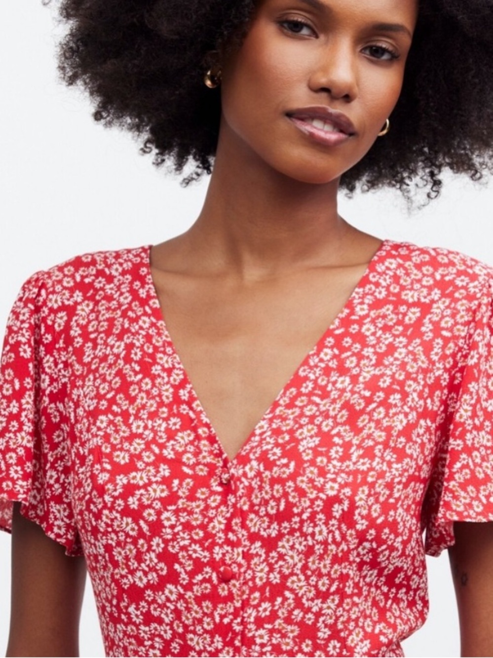 Madewell Floral Dress(size 14) - Picture 3 of 9